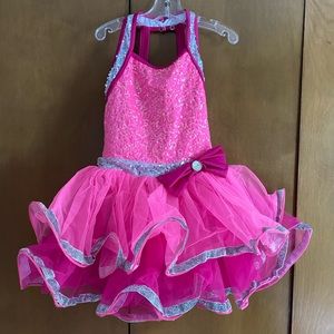 Weissman IC pink tutu dance costume
